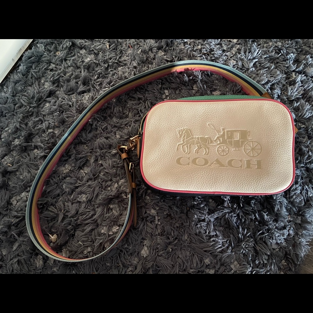 Colorful  unicorn Coach crossbody